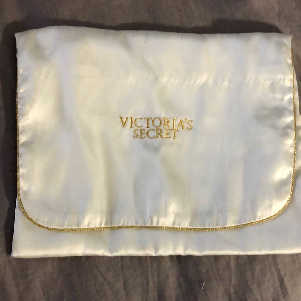 Victoria Secret vintage lingerie bag - off white